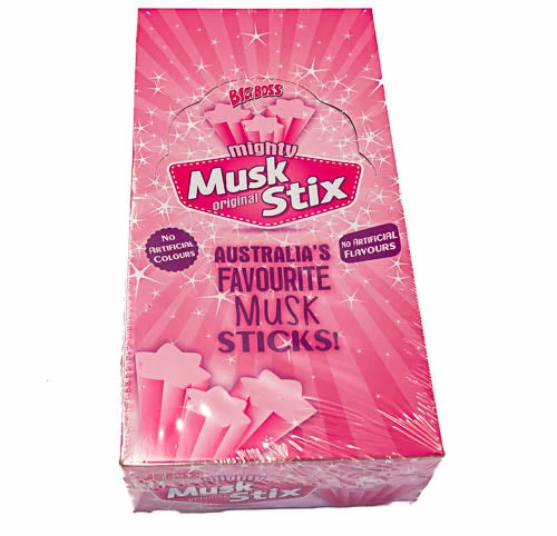Fyna Confectionery Bulk Chocolate & Lollies Musk Sticks Box