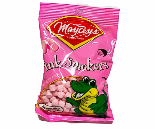 Mayceys Confectionery NZ Candy, LOLLIES & Confectionery Smokers Sweets 95g- New Zealand