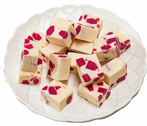 Pariya Raspberry Nougat Candy, LOLLIES & Confectionery