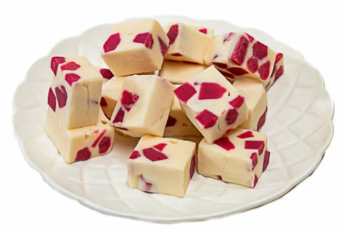 Pariya Raspberry Nougat Candy, LOLLIES & Confectionery