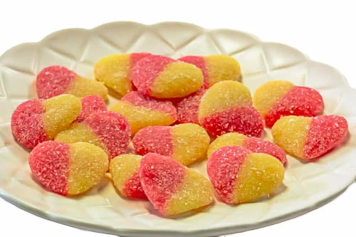 Park Lane Sour Peach Hearts 2.5kg