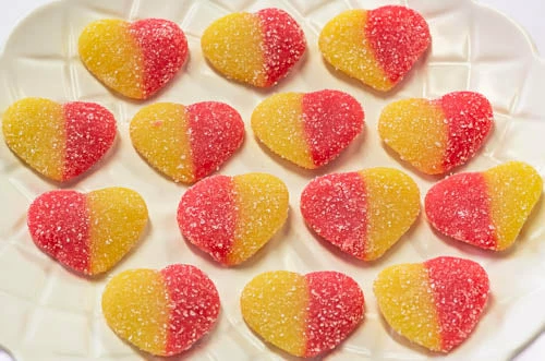 Park Lane Sour Peach Hearts