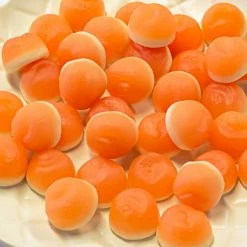 Rainbow Confectionery Jelly Lollies & Gummy Lollies Peaches & Cream 80g