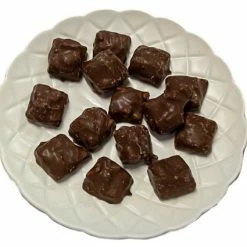 Kelly's Confectionery Old Aussie Favourites & Classic Retro Lollies Milk Chocolate Peanut Brittle 140g