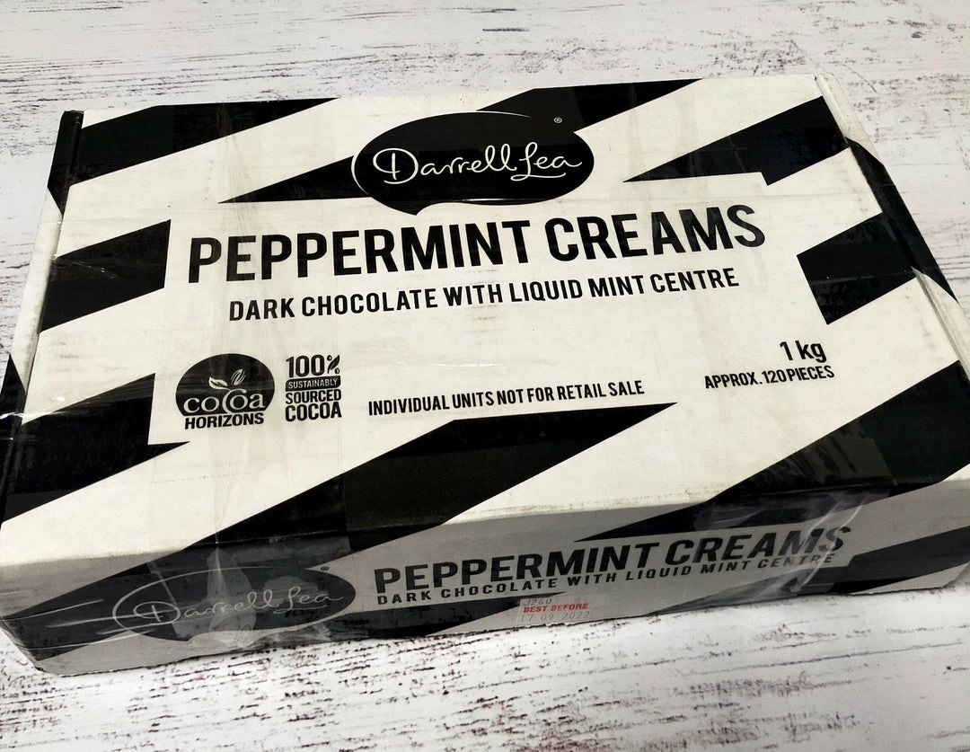 Sunshine Confectionery Outlet Peppermint Cream Chocolates - Darrell Lea 1kg MINTS & Mint-Flavoured Lollies