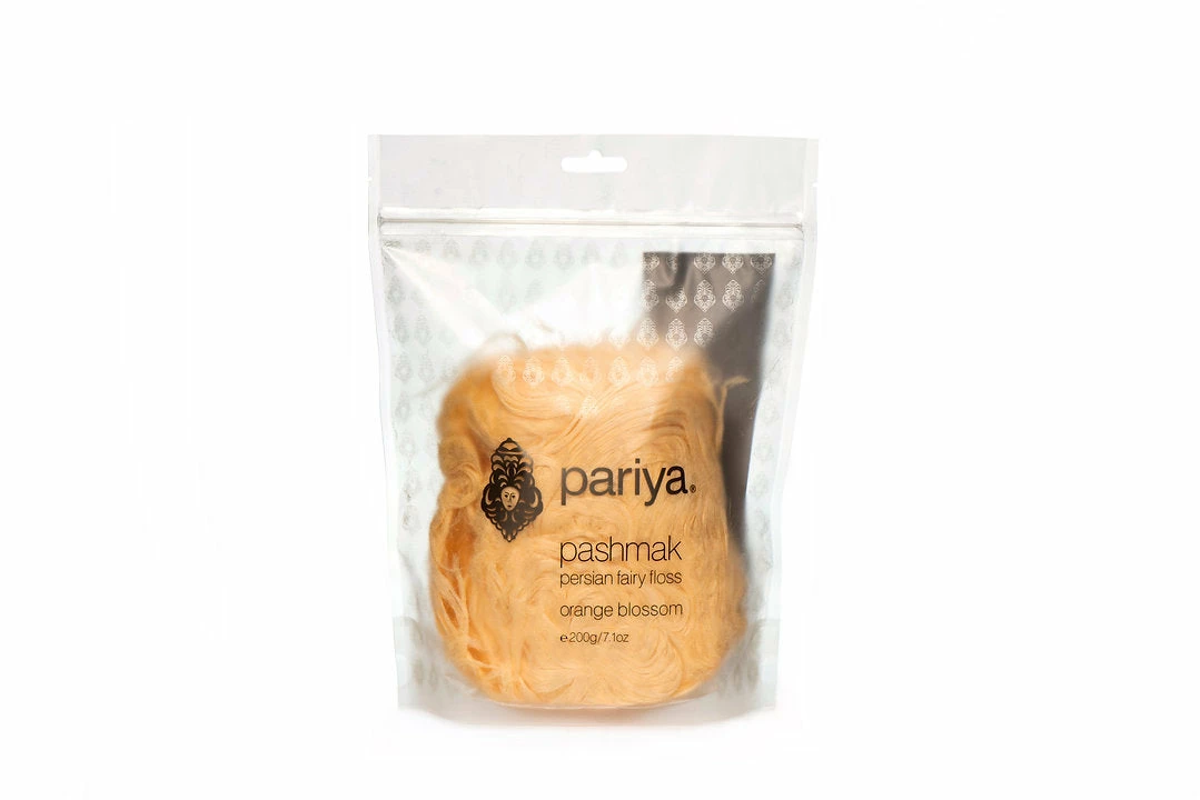 Candy, LOLLIES & Confectionery Pariya Persian Style Fairy Floss Orange Blossom 200g