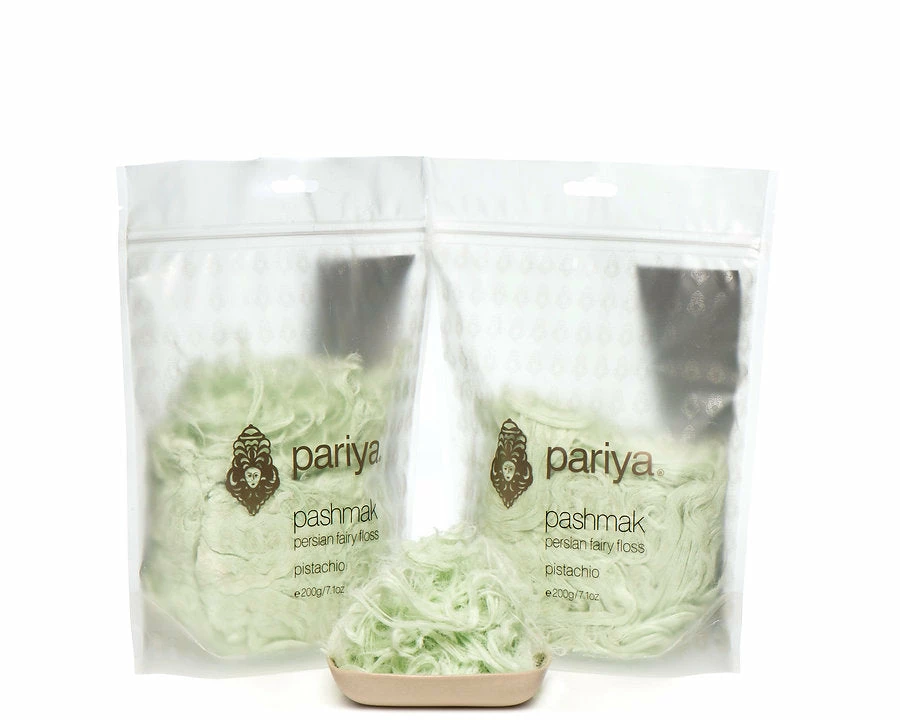 Candy, LOLLIES & Confectionery Pariya Persian Style Fairy Floss Pistachio 200g
