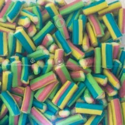 Chunky Rainbow Delights Filled Blow Pipes Tub Novelty Confectionery