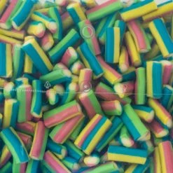 Chunky Rainbow Delights Filled Blow Pipes Tub Novelty Confectionery