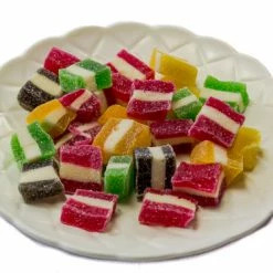 Kelly's Confectionery Jelly Lollies & Gummy Lollies Rainbow Jellies 130g