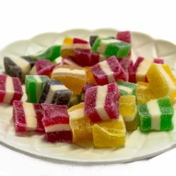 Kelly's Confectionery Jelly Lollies & Gummy Lollies Rainbow Jellies 130g