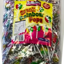 CTC Lollipops - Rainbow Mini 200pieces GLUTEN Free Lollies