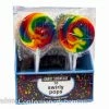 Lolliland Lollipops - Swirl Flat Pops Rainbow