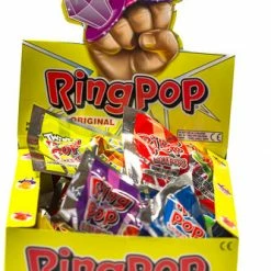 Sunshine Confectionery Ring Pops Box Of 24