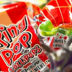 Sunshine Confectionery Ring Pops Box Of 24