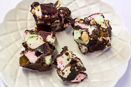Kelly's Confectionery Rocky Road Dark Chocolate Marshmallows