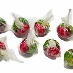 Johnsons Confectionery Rosy Apple Lollipop Handmade