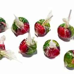 Johnsons Confectionery Rosy Apple Lollipop Handmade - 100 Pops