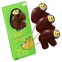 Sunshine Confectionery Lollipop Sloth 90g