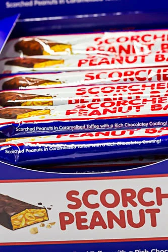 Cooks Confectionery Old Aussie Favourites & Classic Retro Lollies Scorched Peanut Bar Box