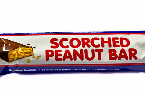 Cooks Confectionery Old Aussie Favourites & Classic Retro Lollies Scorched Peanut Bar Box