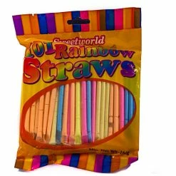 Sweetworld CHILDREN'S Party Lollies Sherbet Rainbow Straws