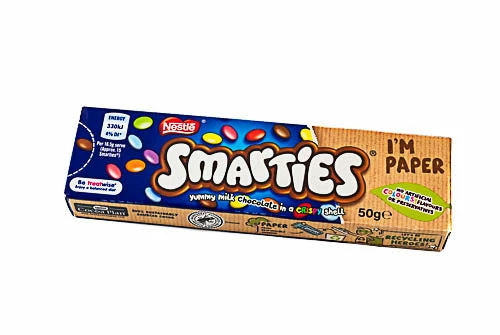Chocolates - Milk, Dark & White Smarties 50g By Allens Nestle