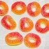 SOUR Lollies Sour Peach Rings By Trolli