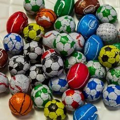 Sunshine Confectionery Chocolate Sports Balls 285g Chocolates - Milk, Dark & White