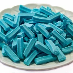 Cooks Confectionery Mini Fruit Sticks - Blue 480g Candy, LOLLIES & Confectionery