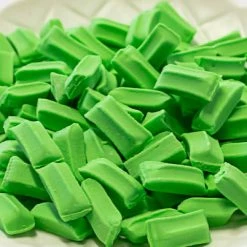 Cooks Confectionery Candy, LOLLIES & Confectionery Mini Fruit Sticks - Green 480g