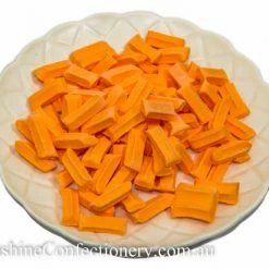 Cooks Confectionery Candy, LOLLIES & Confectionery Mini Fruit Sticks - Orange 480g