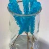 Lolliland Candy, LOLLIES & Confectionery Crystal Sticks - Blue 6 Sticks