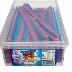 TNT Sour Blue Raspberry Straps