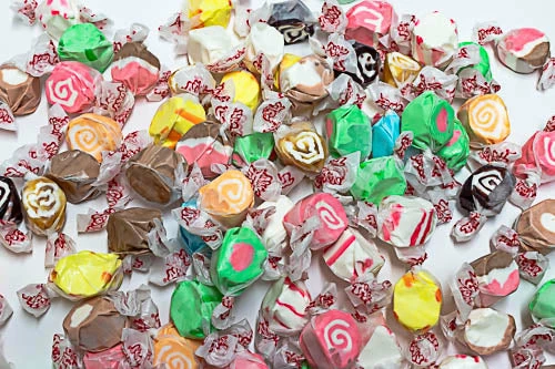 Taffy Town Saltwater Taffy - Assorted 1kg Candy, LOLLIES & Confectionery