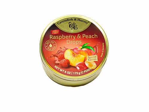 Sunshine Confectionery Candy, LOLLIES & Confectionery C & H Raspberry & Peach Fruit Drops
