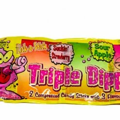 Universal Candy Triple Dippers Box SOUR Lollies