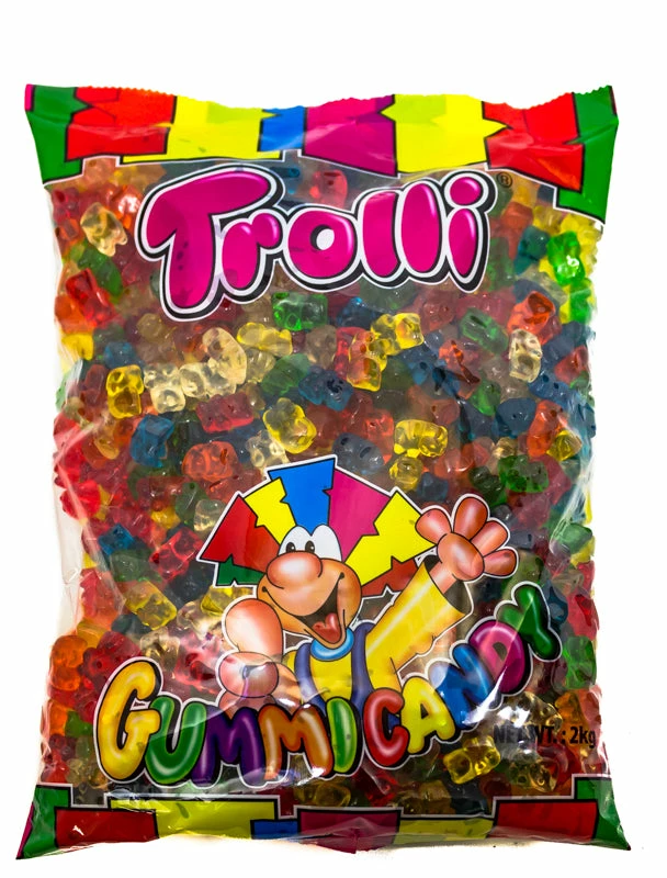 Jelly Lollies & Gummy Lollies Gummi Bear - Trolli 2kg