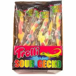 Novelty Confectionery Sour Gecko By Trolli