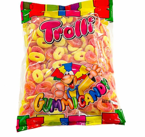 Sour Peach Rings 1.5kg Trolli