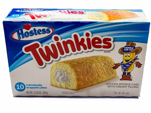 Sunshine Confectionery Twinkies Box Of 10 Lolly Gifts & Presents