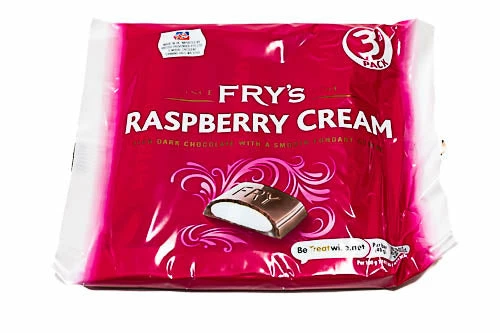 Sunshine Confectionery Chocolates - Milk, Dark & White Fry's Raspberry Cream 3 Pack