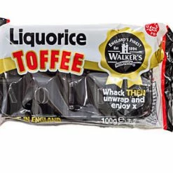 Walkers Confectionery Licorice / Aniseed Walkers Liqorice Toffee Bar