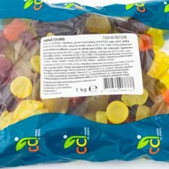 CCI Wine Gums 1kg English Jelly Lollies & Gummy Lollies