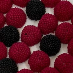 Kingsway - UK Jelly Lollies & Gummy Lollies Raspberries And Blackberries 100g - UK