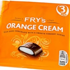 Sunshine Confectionery Fry's Orange Cream 3 Pack Chocolates - Milk, Dark & White
