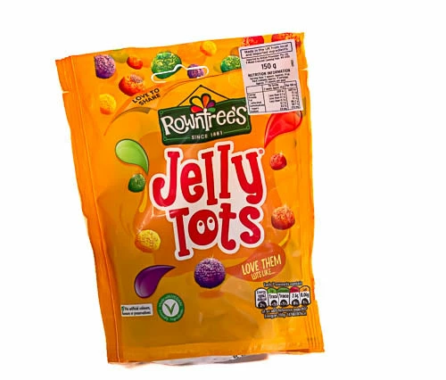 Rowntrees Jelly Lollies & Gummy Lollies Jelly Tots 150g