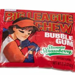 Sunshine Confectionery Novelty Confectionery Big League Girl Chews - Strawberry