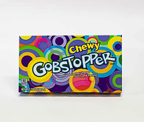 Candy, LOLLIES & Confectionery WONKA Chewy Gobstoppers