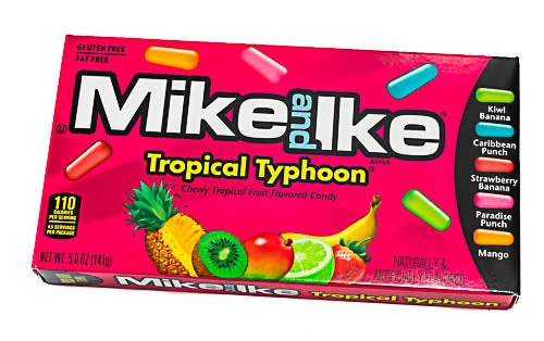 Sunshine Confectionery Mike And Ike Tropical Typhoon GLUTEN Free Lollies